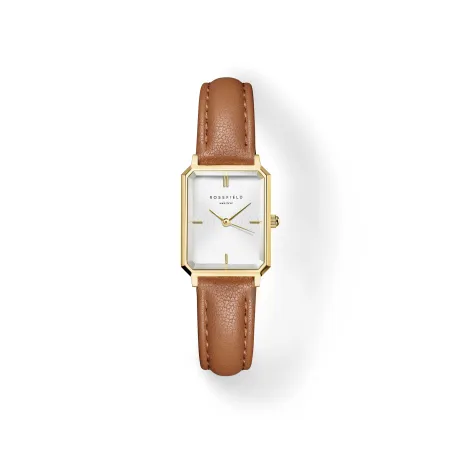 Rosefield Octagon XS Cuir Camel OWBLG-O85