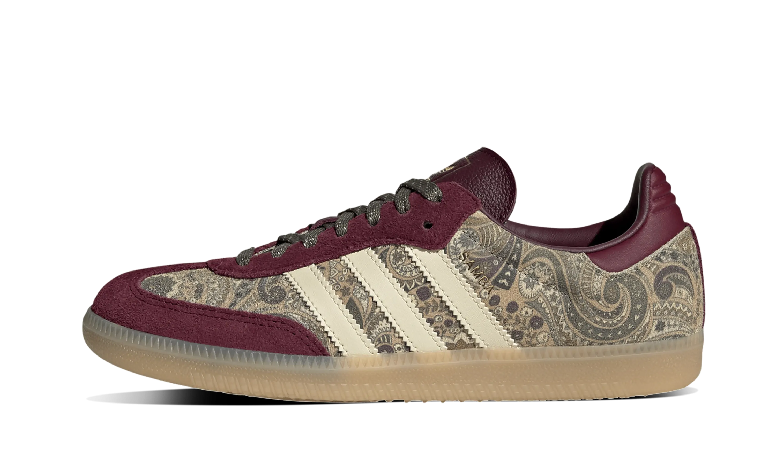 Adidas Samba OG Liberty London Maroon Warm Vanilla