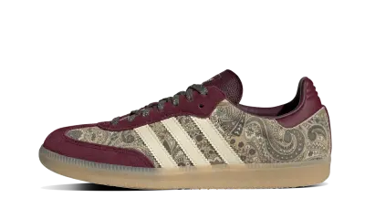 Adidas Samba OG Liberty London Maroon Warm Vanilla — photo 1