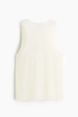 Débardeur de running Regular Fit CoolMove™ - Ivoire/Solar — photo 5