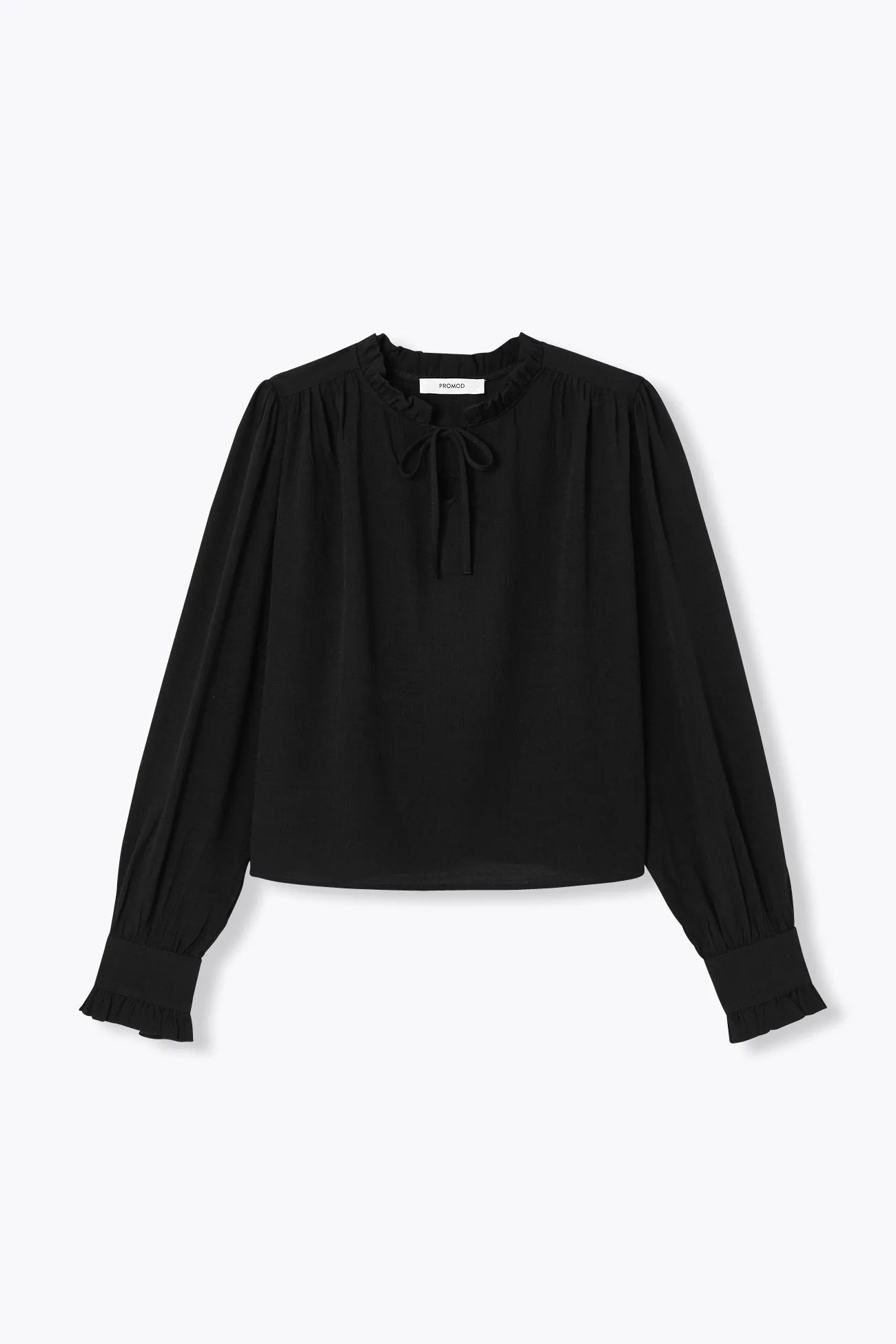 Blouse col frou-frou Femme
