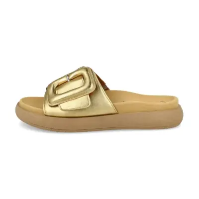 Sandales Gabor 63.751.63 Dorées - Lacets Velcro Grande Pointure Femme — photo 2