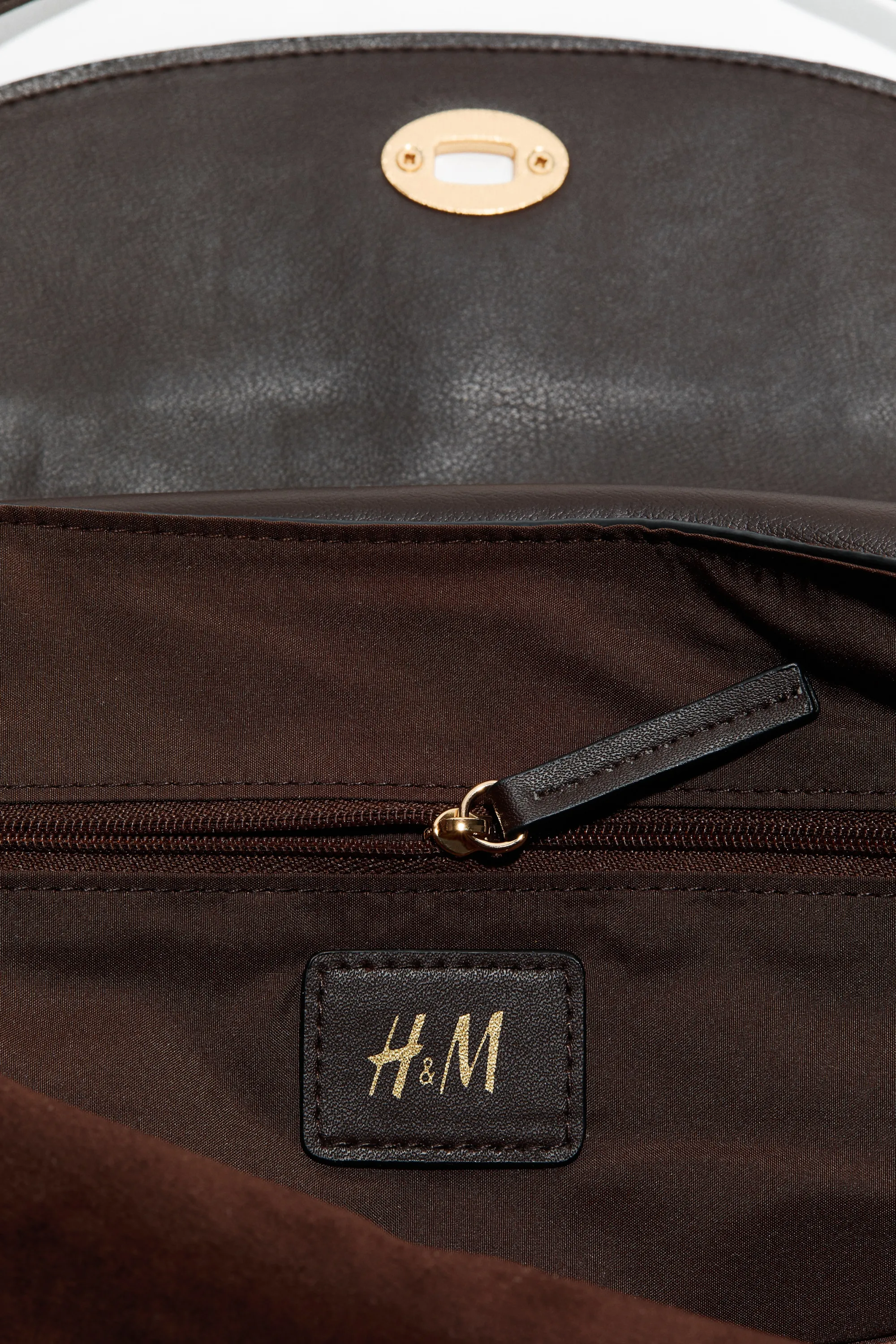 Sac porté épaule - Marron foncé
