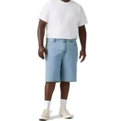 LEVIS  LOOSE SHORT 469 Bleu ciel — photo 1