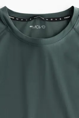 T-shirt de sport Muscle Fit CoolMove™ - Vert pin — photo 5