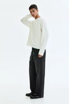Loose Jeans - Noir denim — photo 4