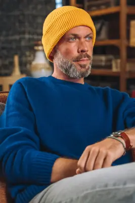 Cézembre – Pull Gaspard Bleu Roi — photo 3