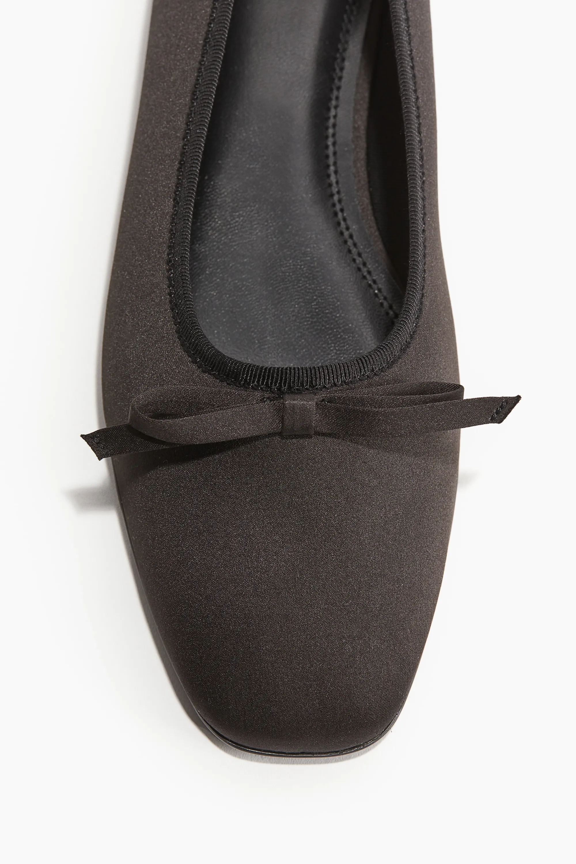 Ballerines avec nœud - Black