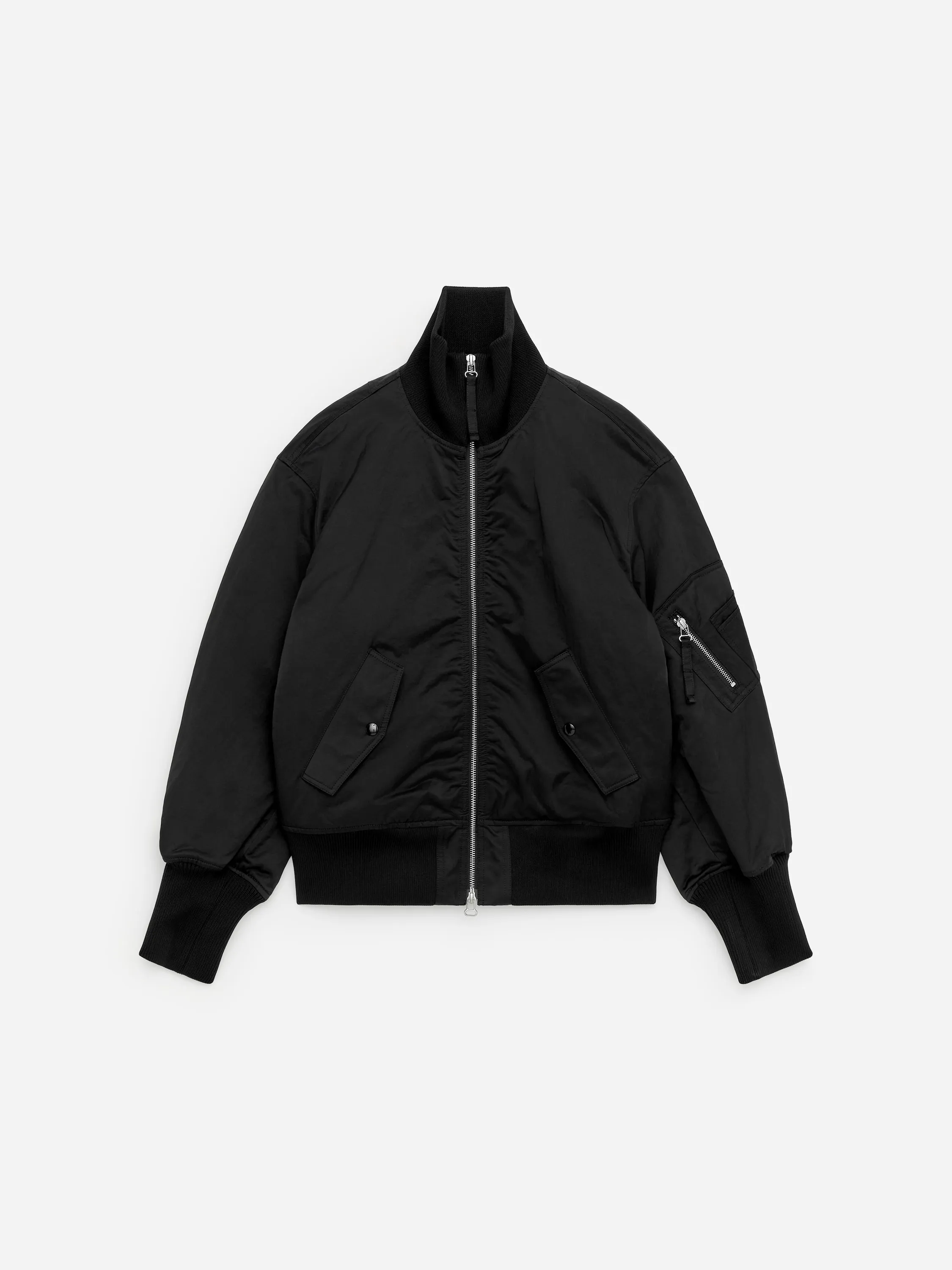 Veste en nylon - Noir