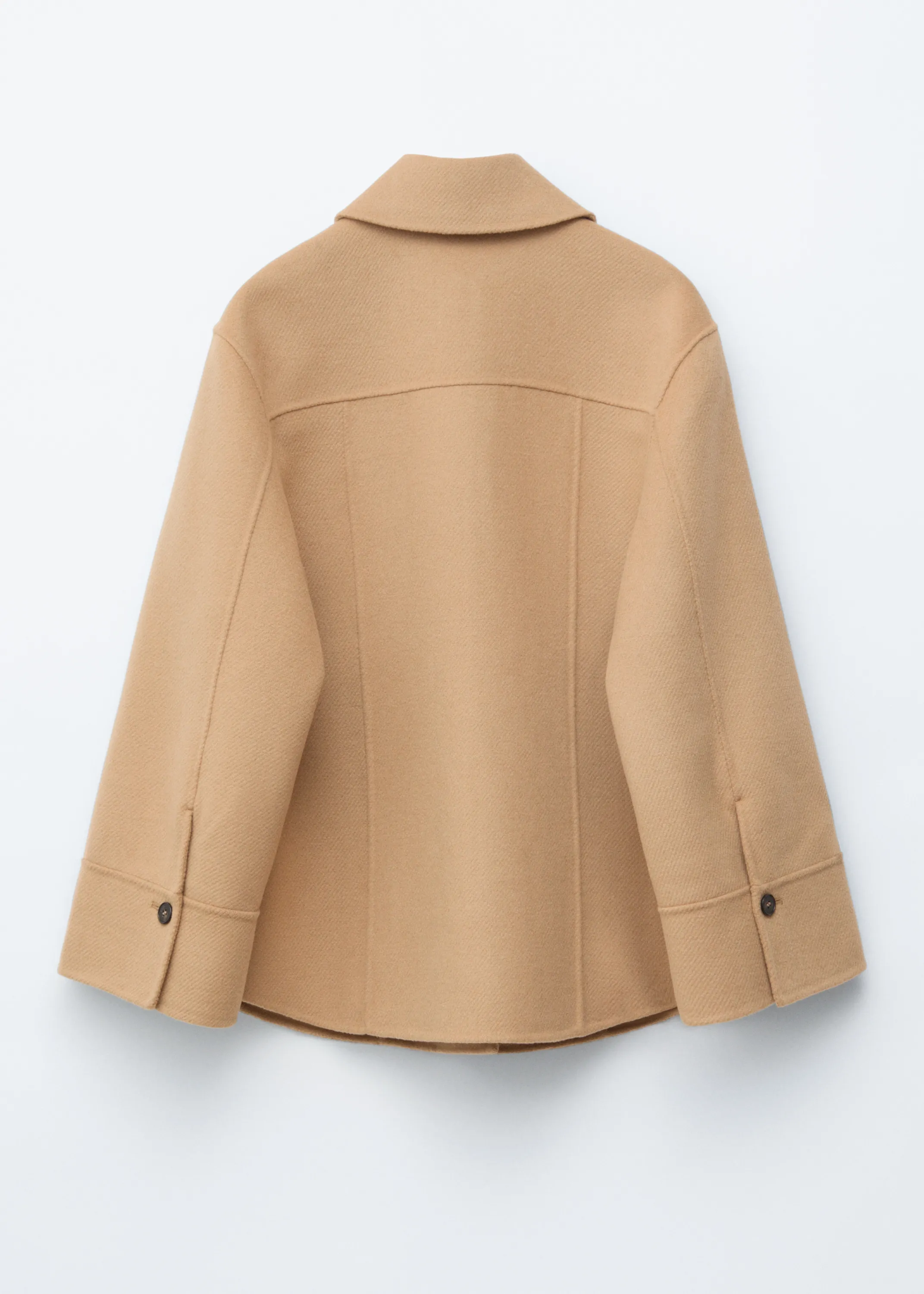 Veste cintrée en laine - Beige