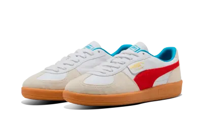 Puma Palermo Lth White For All Time Red — photo 2