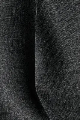 Pantalon chic en laine - Dark grey marl — photo 4