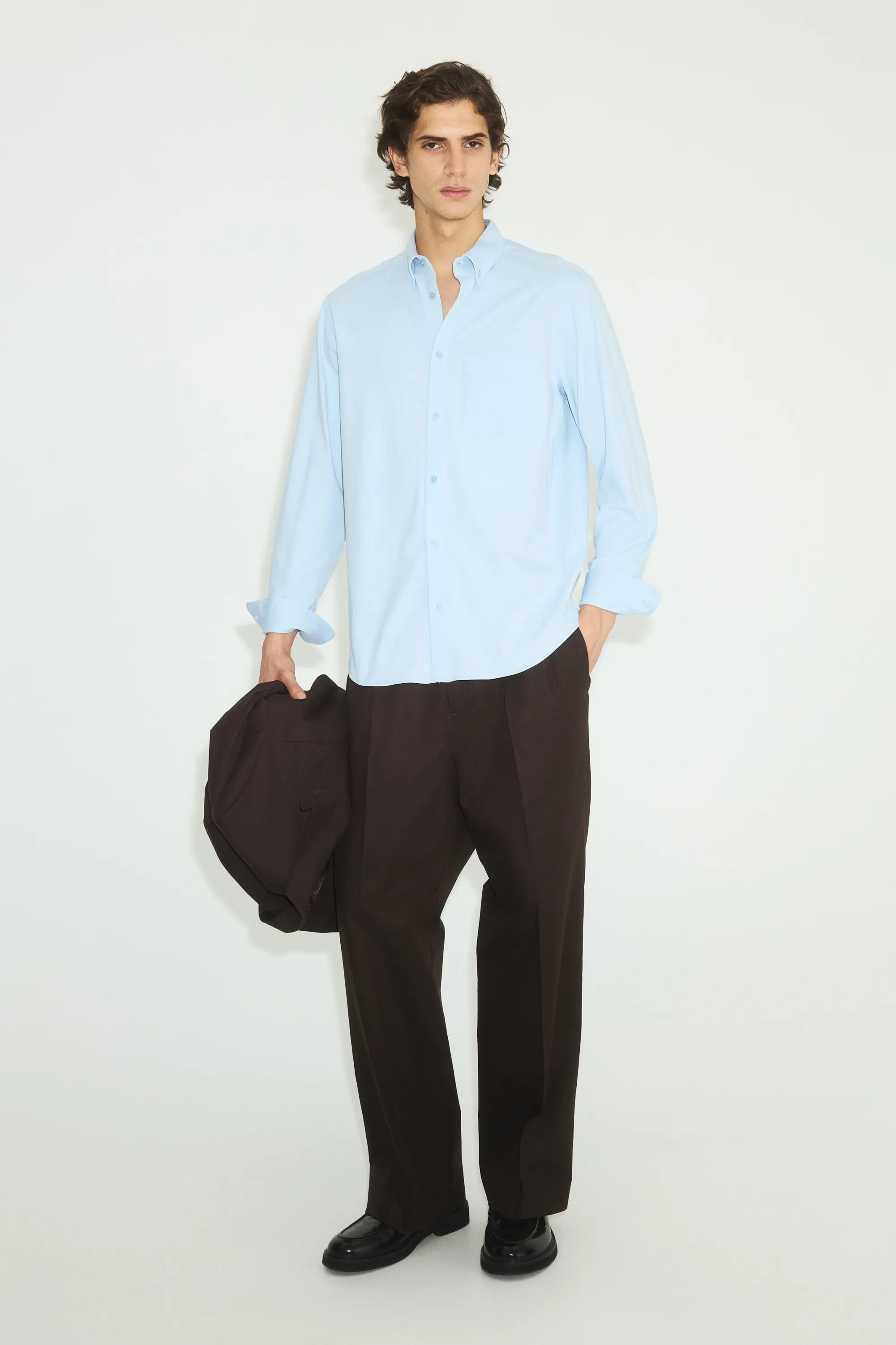 Chemise Four-way Stretch - Bleu clair