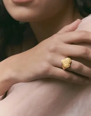 Nouveau ! ALHAJA Bague Cupidon Gold — photo 3