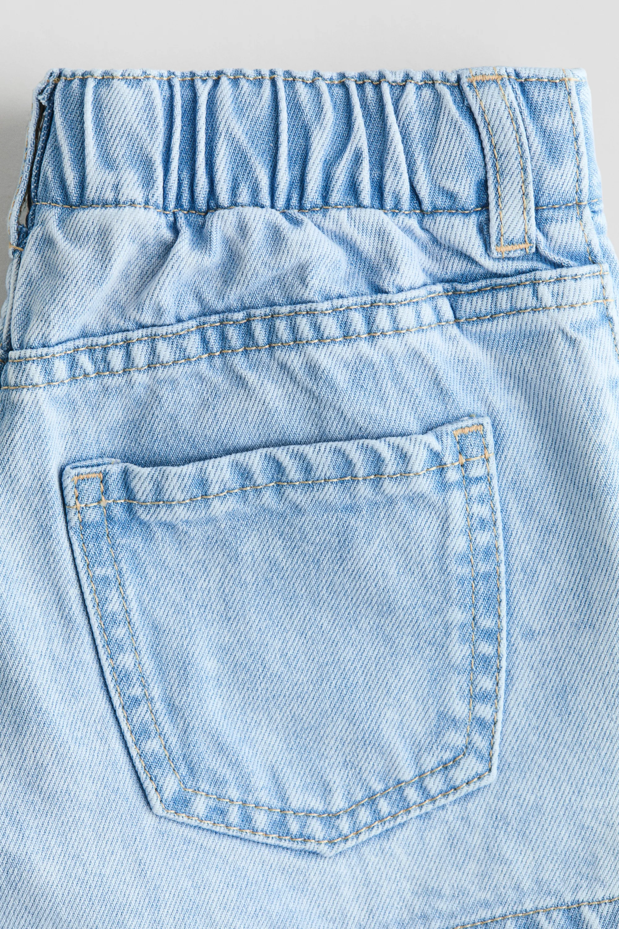 Short en denim imprimé - Bleu denim/Lilo et Stitch