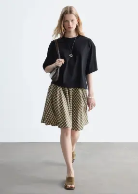 T-shirt en coton - Noir — photo 2