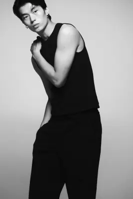 Pantalon Four-way Stretch Regular Fit - Noir — photo 3