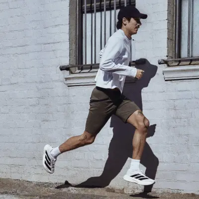 Adidas Adizero Evo SL White Black — photo 4