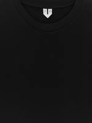 T-shirt signature à manches courtes - Noir — photo 3