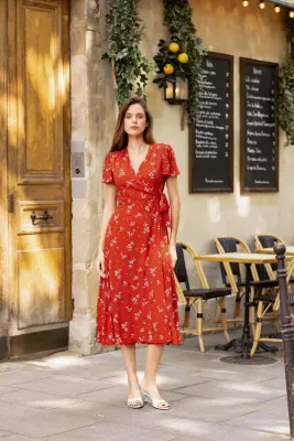 Arlette Wrap Dress — photo 3
