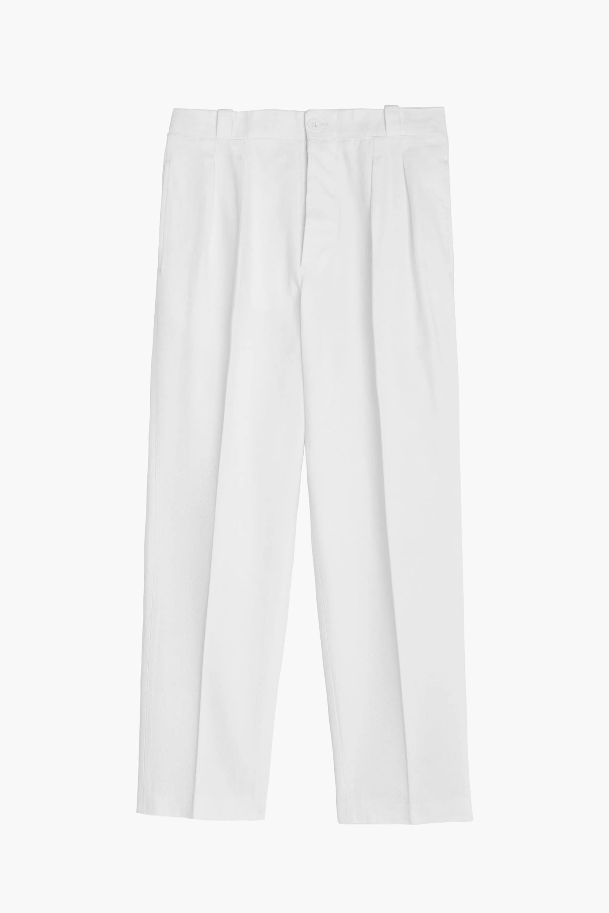 Pantalon French Military - Coton Blanc