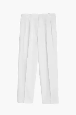 Pantalon French Military - Coton Blanc — photo 1