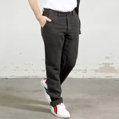 Pantalon workwear en lin lourd 2L/264 — photo 1