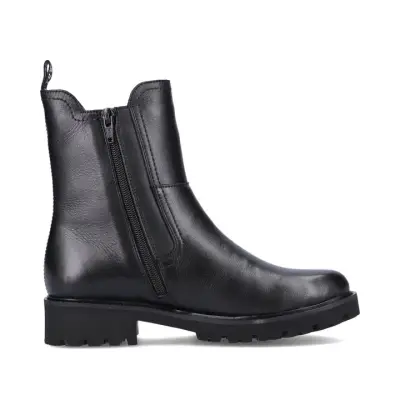 Bottines Remonte D8694-00 Noires - Lacets Grande Pointure Femme — photo 4