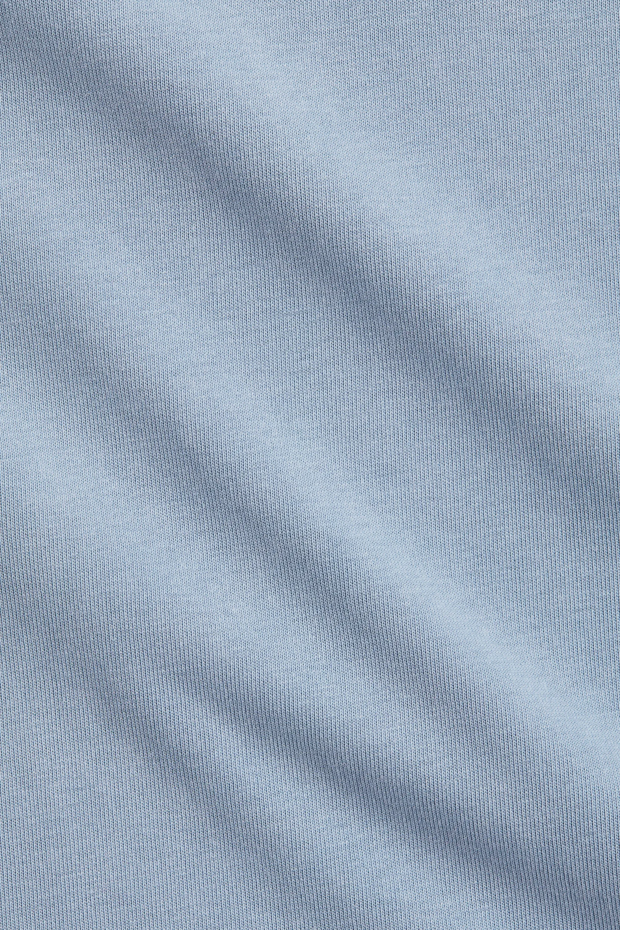 T-shirt délavé - Bleu ancien clair