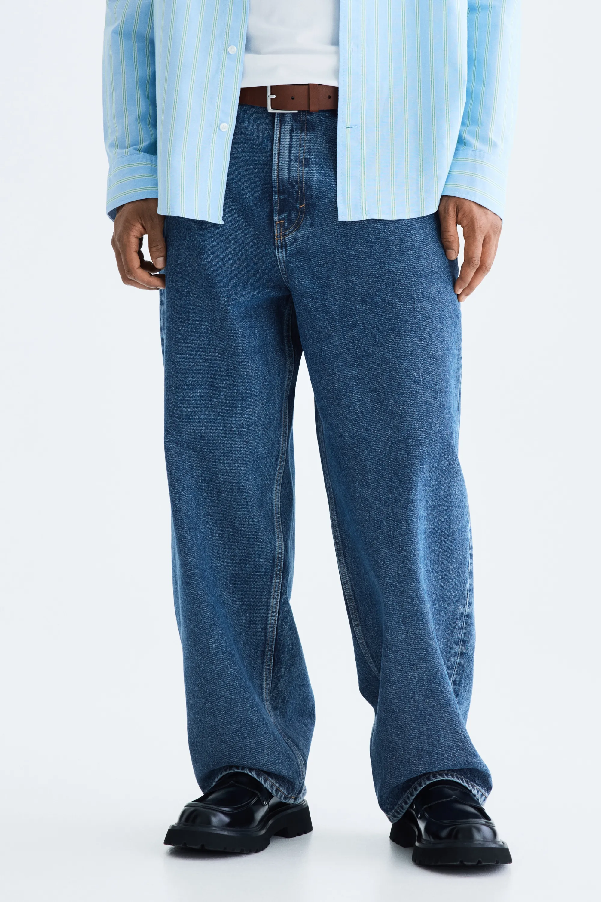 Baggy Jeans - Bleu denim moyen