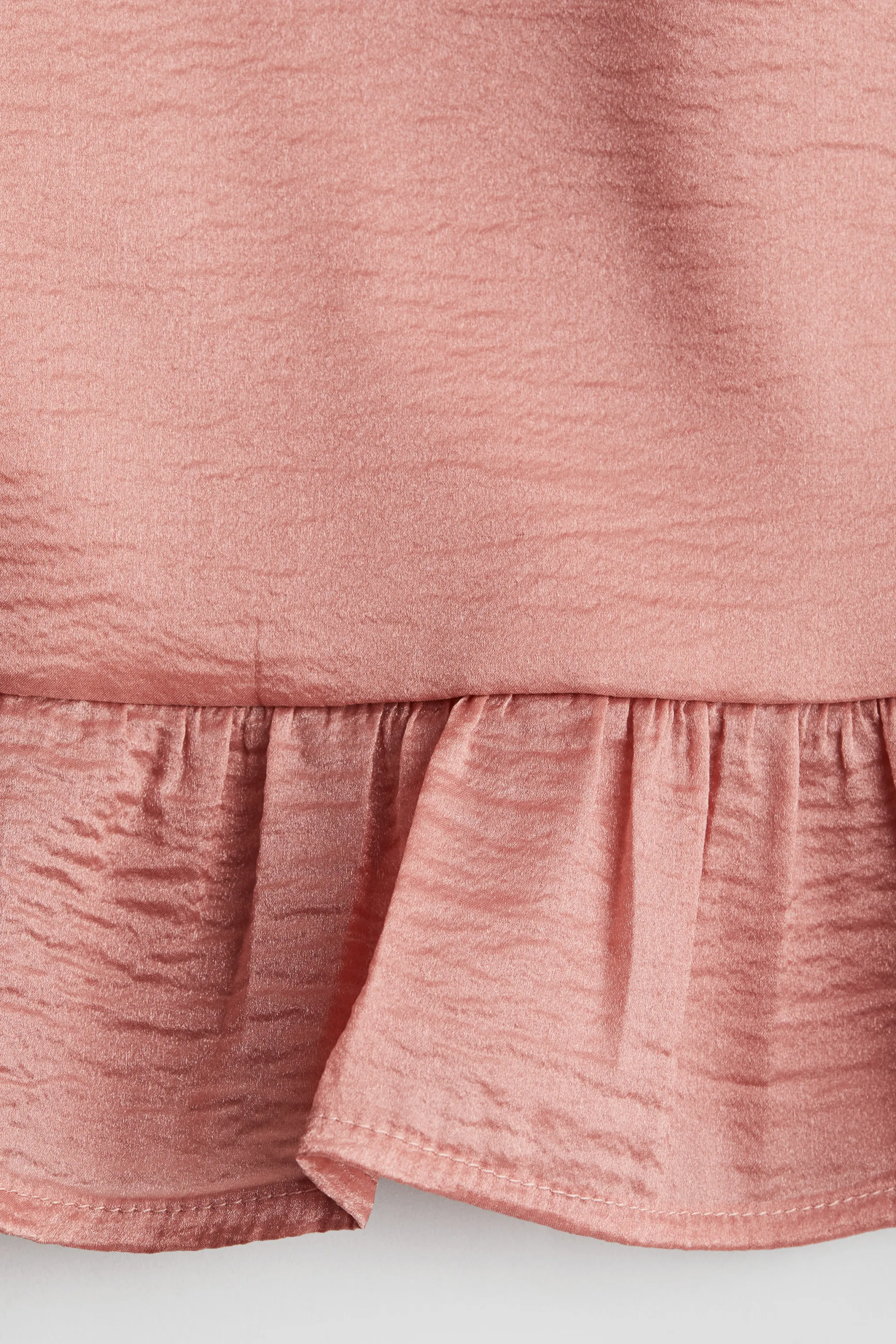 Blouse péplum - Rose ancien