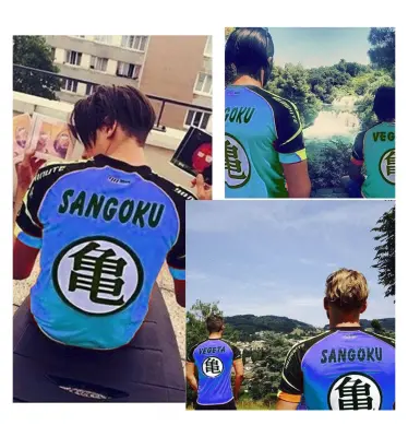 Maillot Football Thailande Vegeta bleu — photo 4