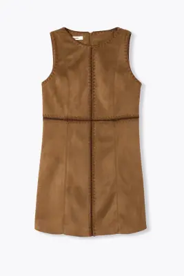 Robe courte en suédine — photo 1
