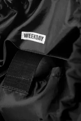 Sac bandoulière à cordon de serrage - Noir — photo 4