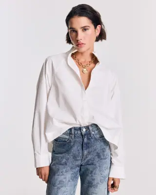 Chemise Suzon blanc naturel — photo 1