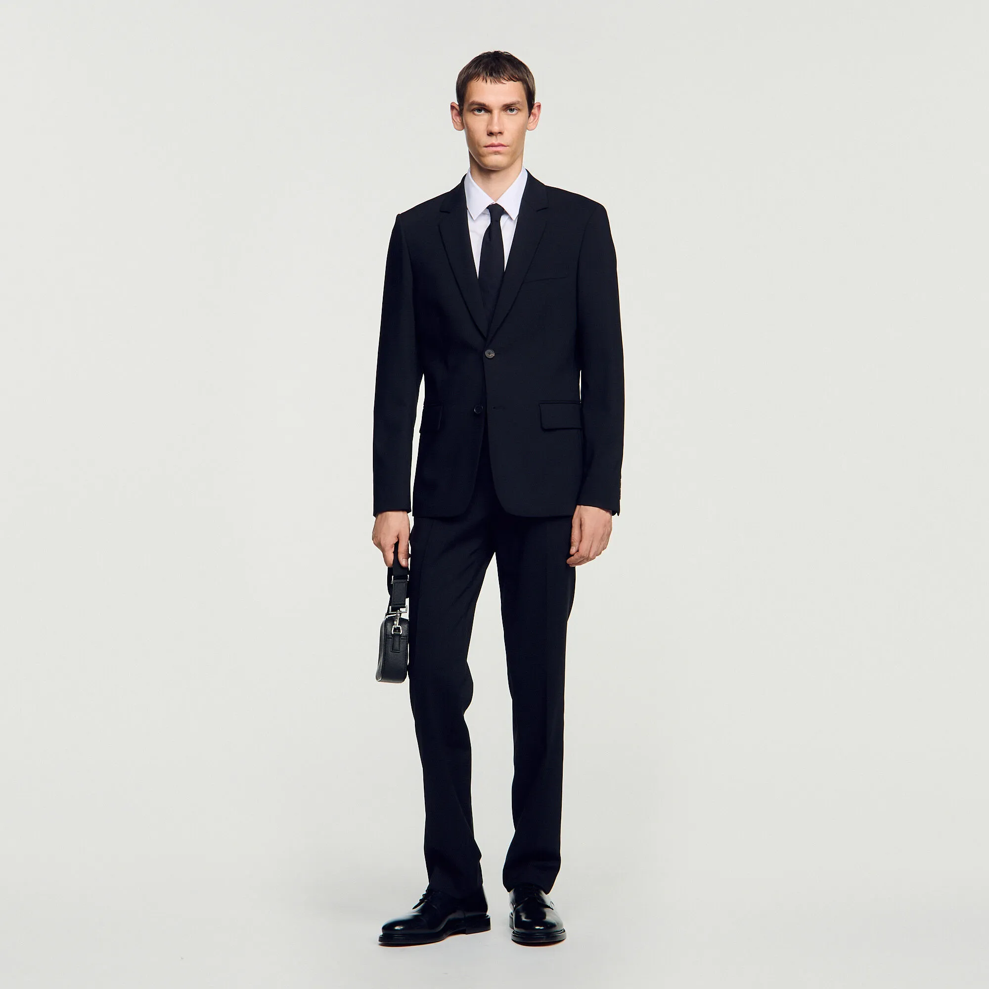 Veste de costume en laine vierge