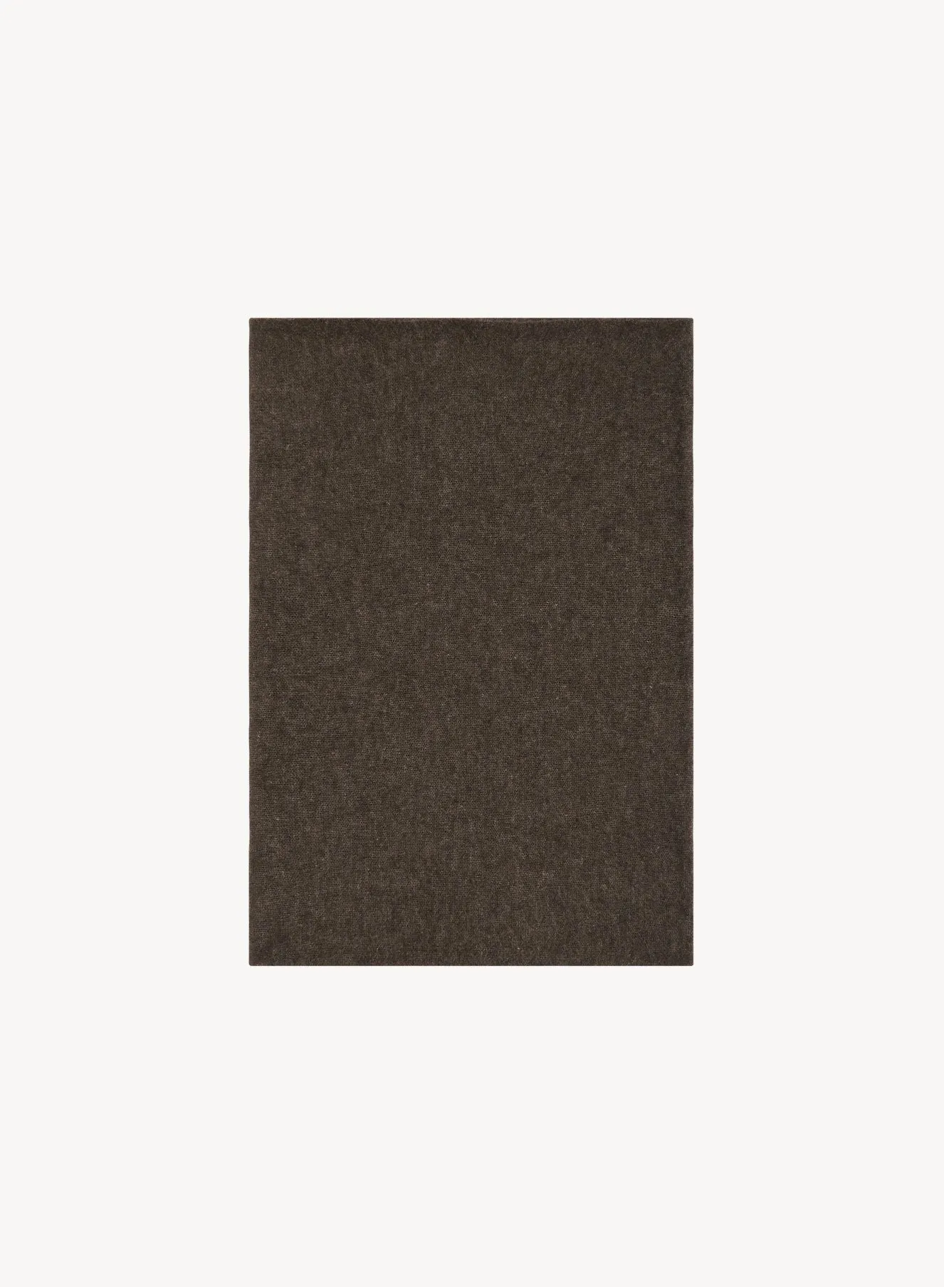 Col long en raccoon et polyamide