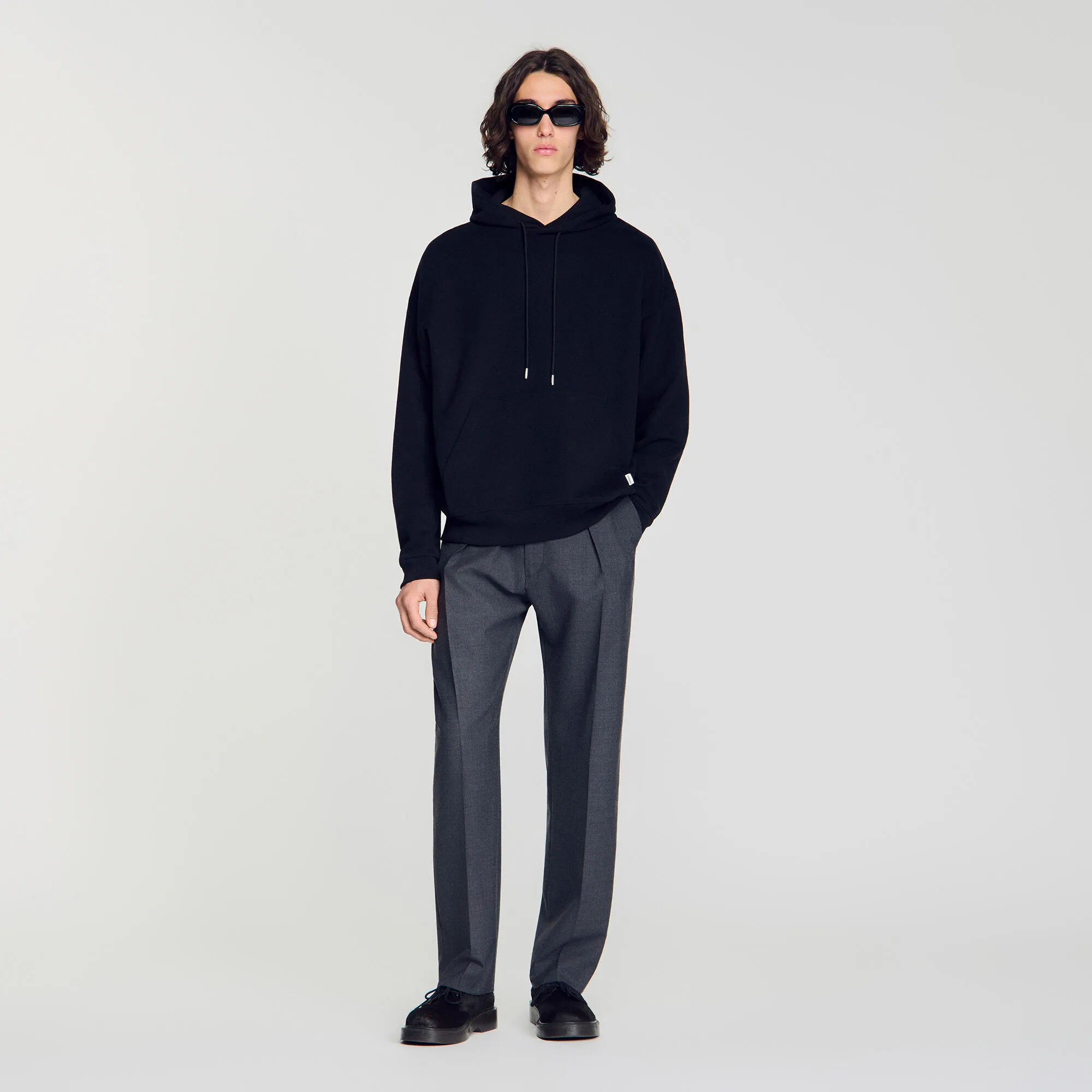 Sweat oversize à capuche
