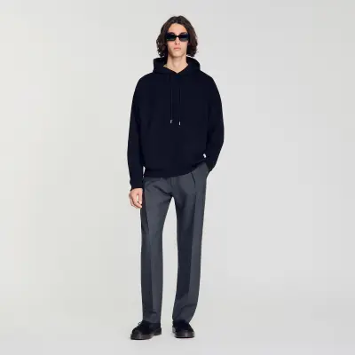 Sweat oversize à capuche