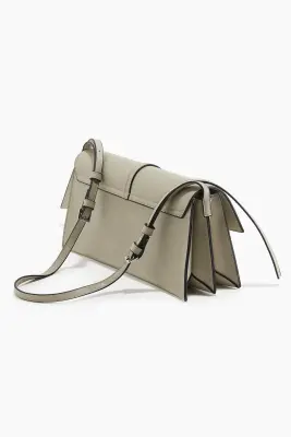 Sac bandoulière - Beige-vert clair — photo 2