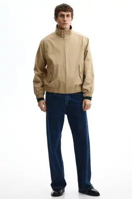 Veste en twill - Beige — photo 2