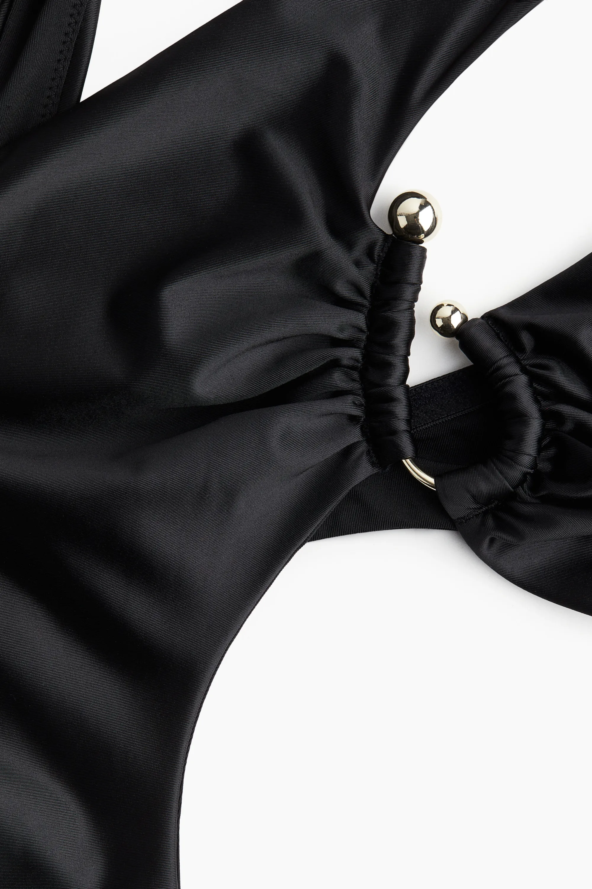 Maillot de bain avec ouvertures - Noir