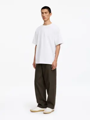T-shirt oversize 270 GSM - Blanc — photo 3