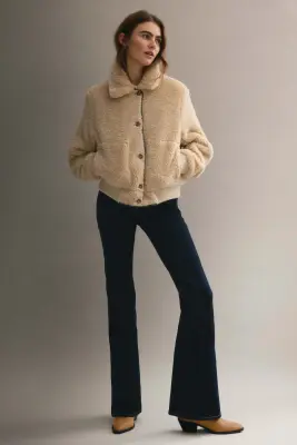 Veste en tissu Teddy bear - Beige — photo 1