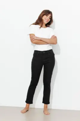 LUCIEN jean girlfriend cropped — photo 2