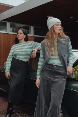Pull avec laine et alpaga — photo 2