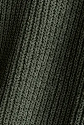 Pull en fil chenille - Vert mousse — photo 3