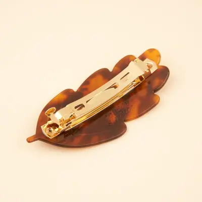 Barrette XL Feuille Coucou Suzette — photo 3