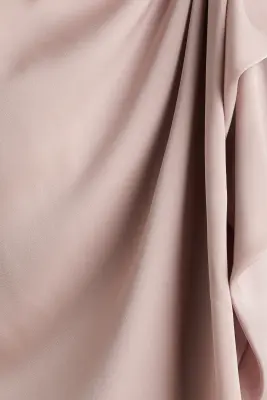 Top à effet drapé - Rose ancien — photo 5