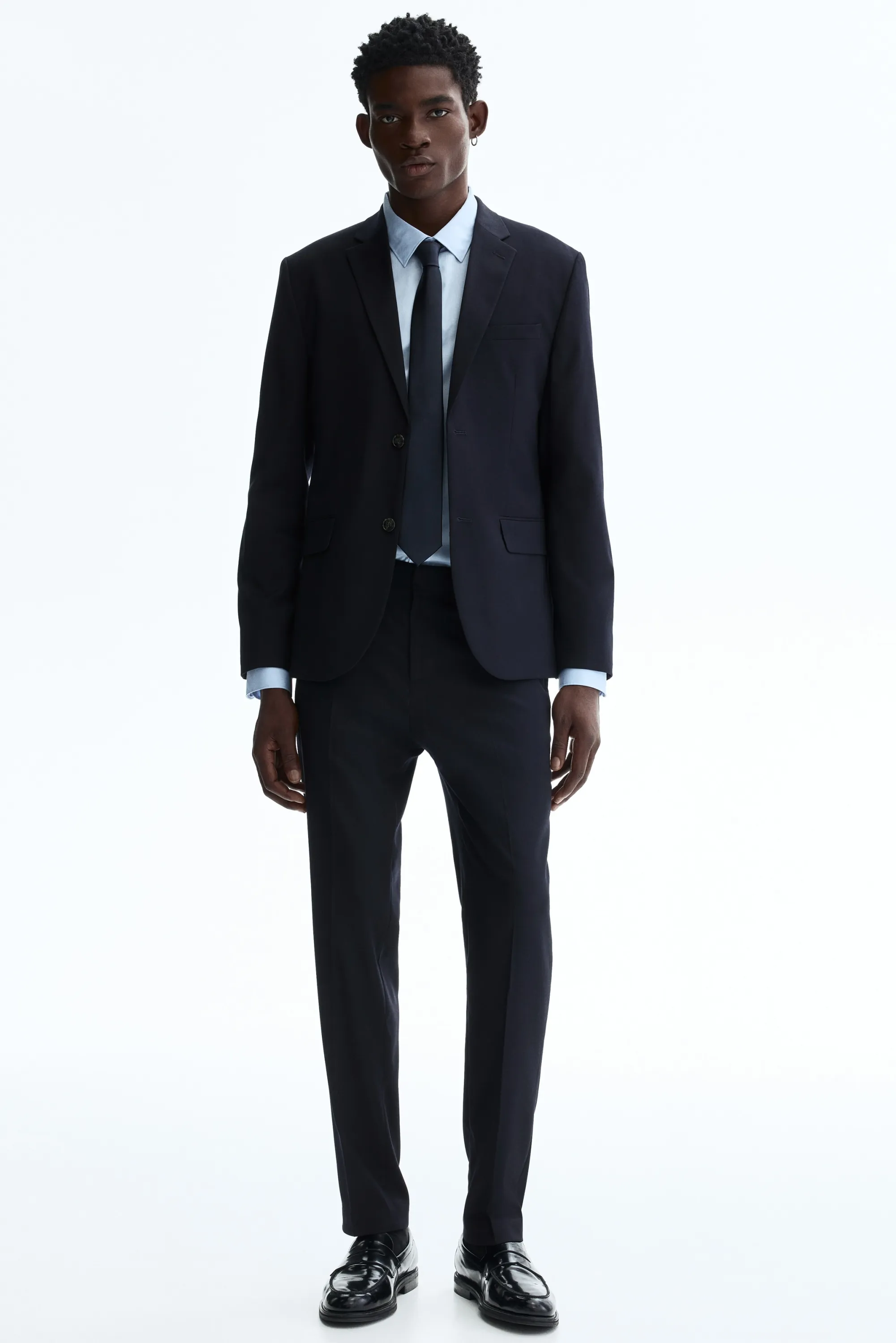 Veste Slim Fit - Bleu marine